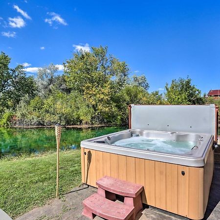 Rustic Spearfish Cabin On 12-Acre Trout Farm Exterior photo