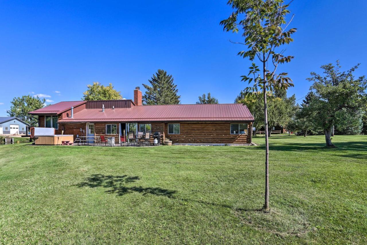 Rustic Spearfish Cabin On 12-Acre Trout Farm Exterior photo