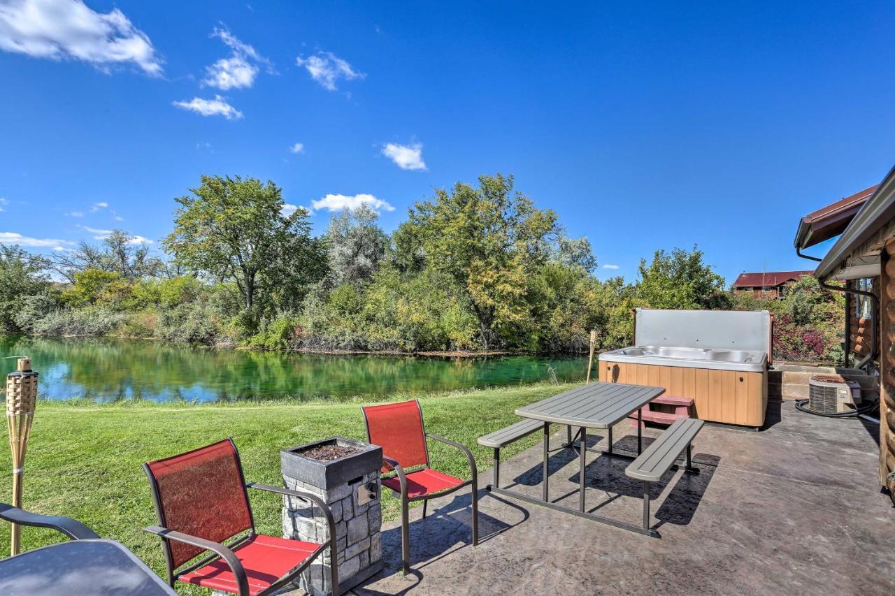 Rustic Spearfish Cabin On 12-Acre Trout Farm Exterior photo