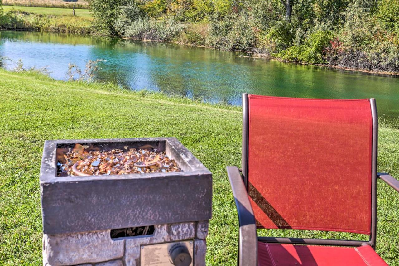 Rustic Spearfish Cabin On 12-Acre Trout Farm Exterior photo